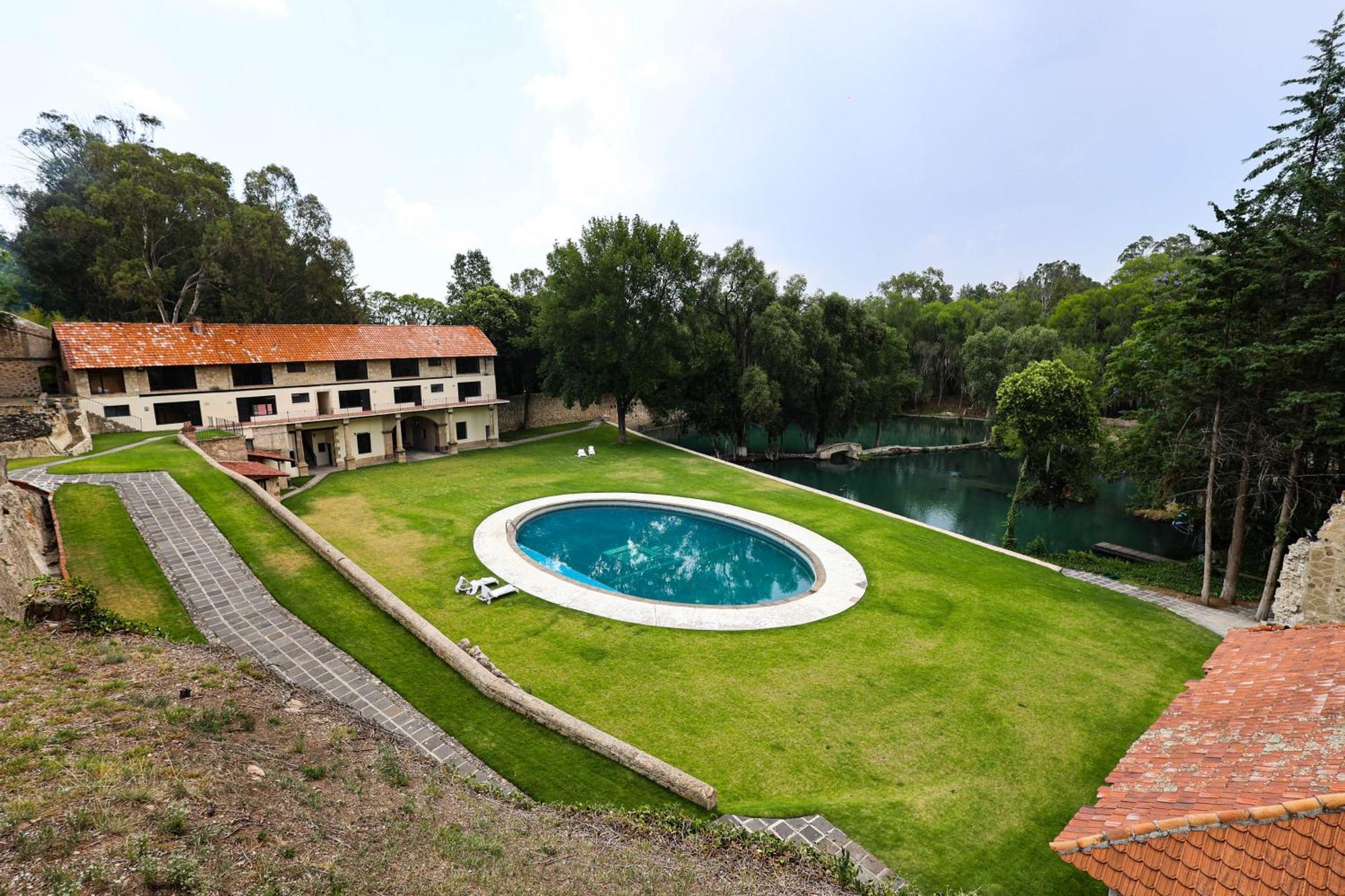 Hotel Hacienda San Miguel Regla กูอัสกา เด โอกัมโป ภายนอก รูปภาพ